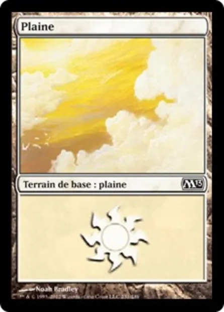 Plaine, carte Magic M13 231 — extension Magic 2013