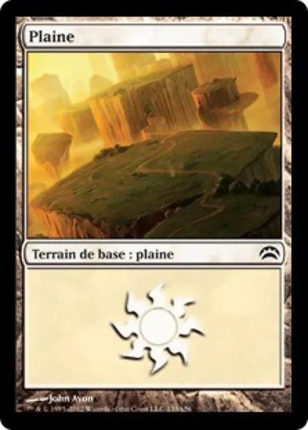 Plaine, carte Magic PC2 133 — extension Planechase 2012