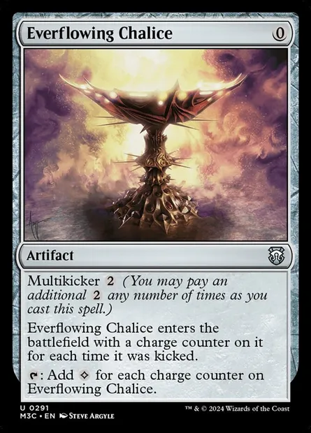 Everflowing Chalice, Magic card M3C 291 — Modern Horizons 3 Commander set