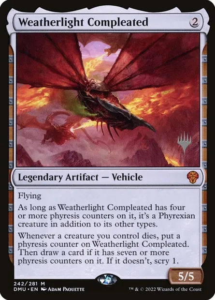 L'Aquilon parachevé, carte Magic PDMU 242p — extension Dominaria United Promos