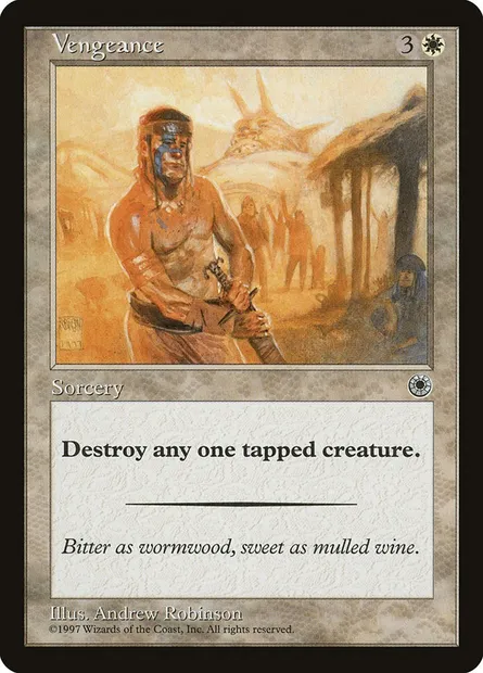 Vengeance, carte Magic POR 36 — extension Portal