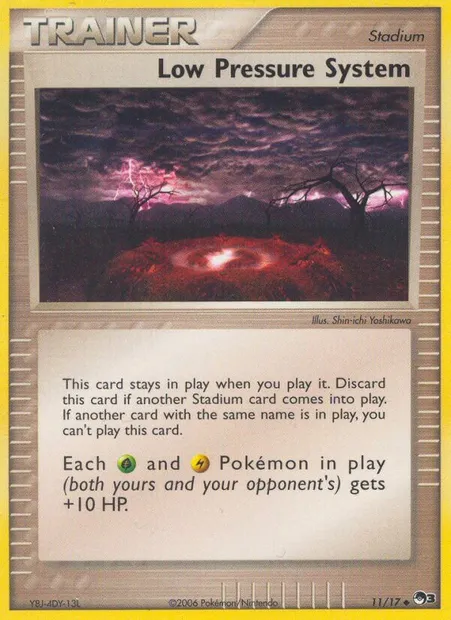 Low Pressure System, Pokémon card P3 11 — POP Series 3 set