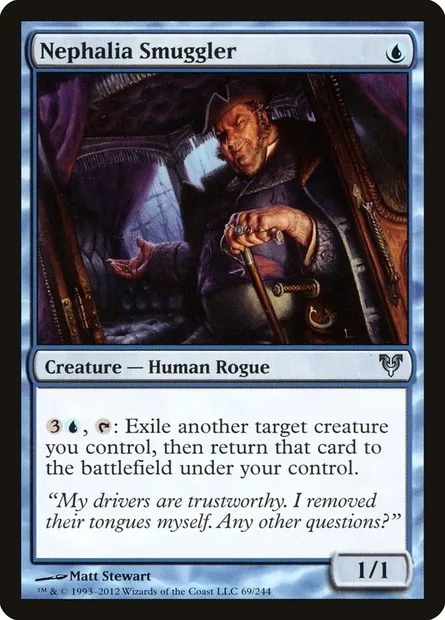 Nephalia Smuggler, Magic card AVR 69 — Avacyn Restored set