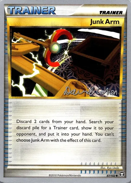 Bras indésirable, carte Pokémon WCD11 087-2 — extension World Championship Decks 2011