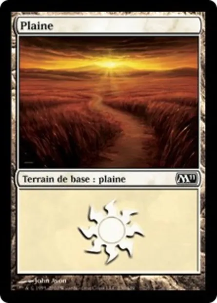 Plaine, carte Magic M11 230 — extension Magic 2011