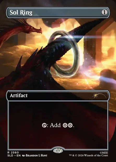 Sol Ring, Magic card SLD 2560 — Secret Lair Drop set