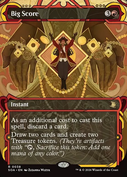 Big Score, Magic card SOA 38 — Secrets of Strixhaven Mystical Archive set