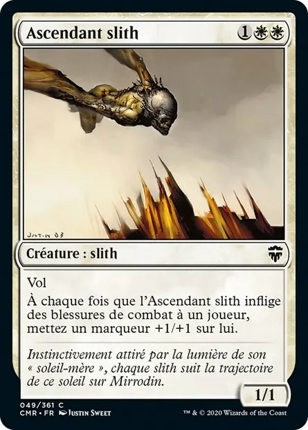 Ascendant slith, carte Magic CMR 49 — extension Commander Legends