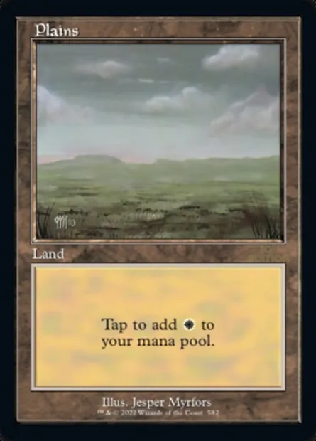 Plaine, carte Magic 30A 582 — extension 30th Anniversary Edition