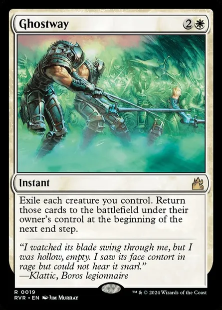 Ghostway, Magic card RVR 19 — Ravnica Remastered set