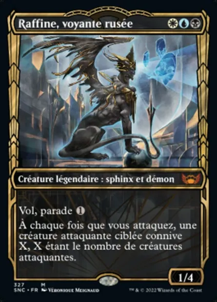 Raffine, voyante rusée, carte Magic SNC 327 — extension Les rues de la Nouvelle-Capenna