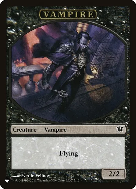 Vampire, Magic card PLST TISD-5 — The List set