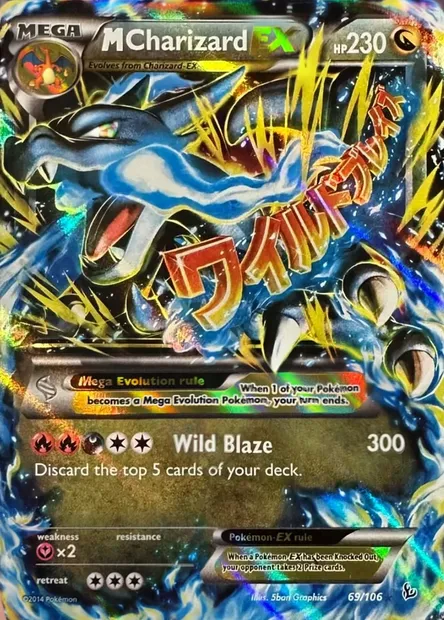 M Charizard ex, carte Pokémon TDX 069-2 — extension Theme Deck & Blisters Exclusives