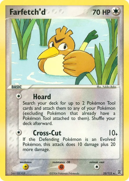 Farfetch'd, Pokémon card RG 23 — FireRed & LeafGreen set