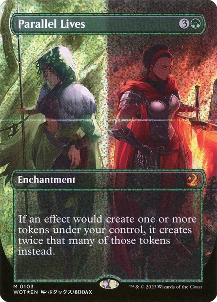 Parallel Lives, Magic card WOT 103 — Wilds of Eldraine: Enchanting Tales set