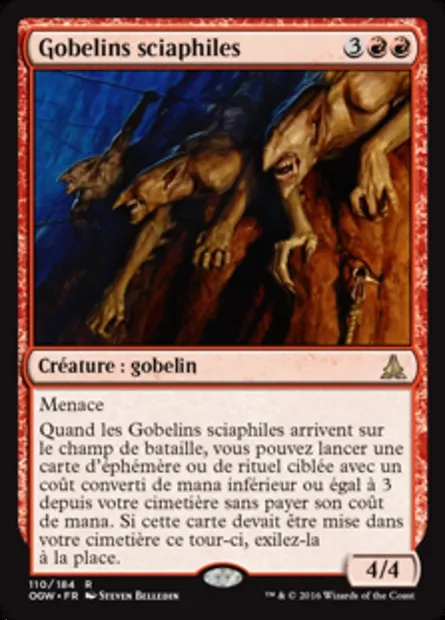 Gobelins sciaphiles, carte Magic OGW 110 — extension Le serment des Sentinelles