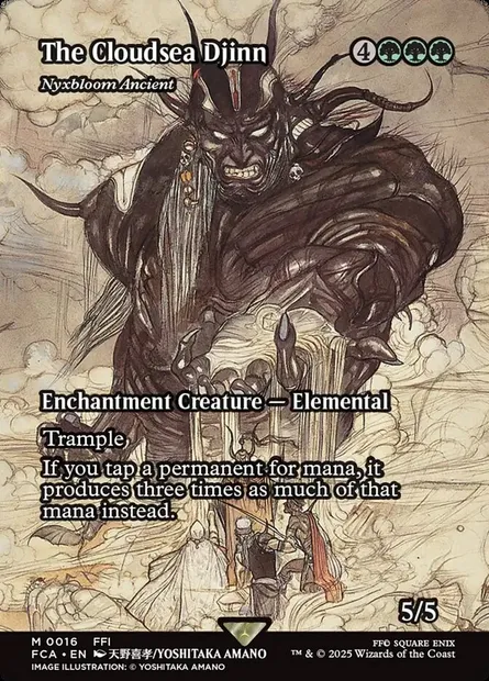 Nyxbloom Ancient, Magic card FCA 16 — Final Fantasy: Through the Ages set