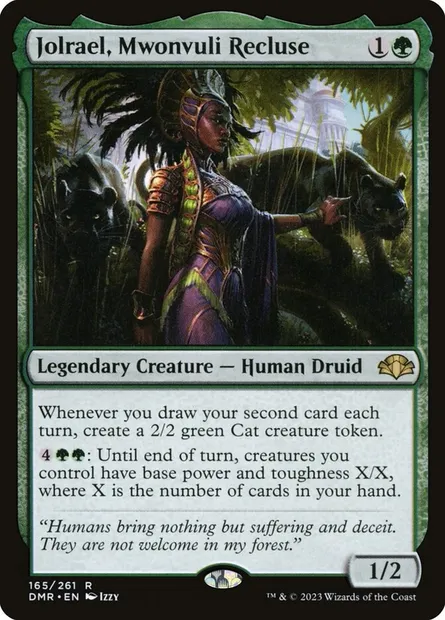Jolrael, Mwonvuli Recluse, Magic card DMR 165 — Dominaria Remastered set