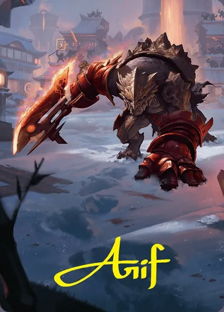 Searslicer Goblin // Searslicer Goblin, carte Magic AFDN 39 — extension Foundations Art Series