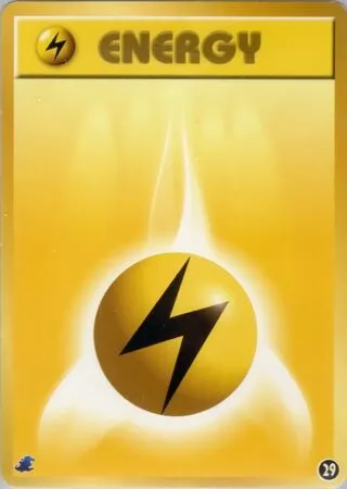 Énergie Électrique, carte Pokémon IPTOT 029 — extension Intro Pack Neo Totodile