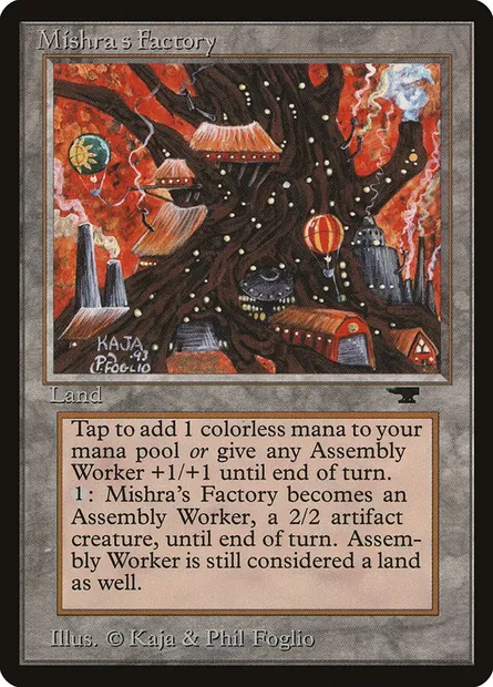 Mishra's Factory, Magic card ATQ 80c — Antiquities set