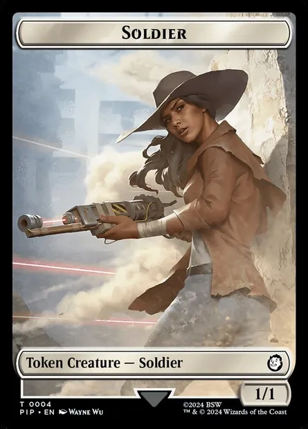 Soldier, carte Magic TPIP 4 — extension Fallout Tokens
