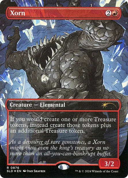 Xorn, carte Magic SLD 876 — extension Secret Lair Drop