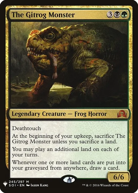 The Gitrog Monster, Magic card PLST SOI-245 — The List set