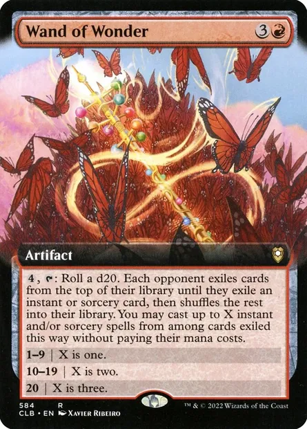 Wand of Wonder, Magic card CLB 584 — Commander Legends: Battle for Baldur's Gate set