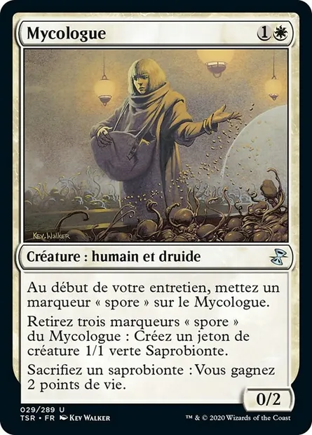 Mycologue, carte Magic TSR 29 — extension Spirale Temporelle Remastered