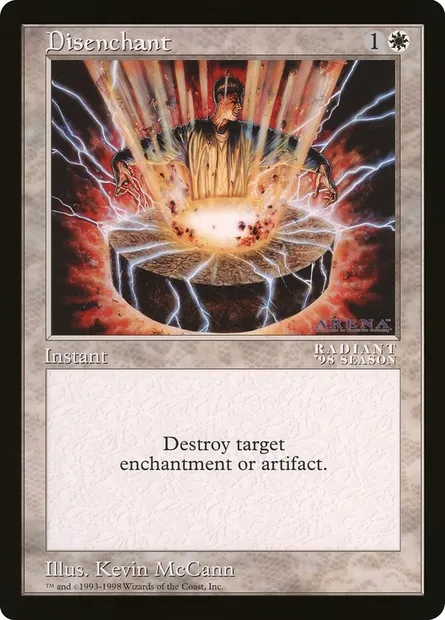 Disenchant, Magic card OLEP 46 — Oversized League Prizes set