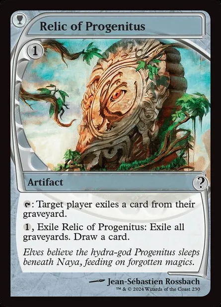 Relic of Progenitus, Magic card MB2 230 — Mystery Booster 2 set