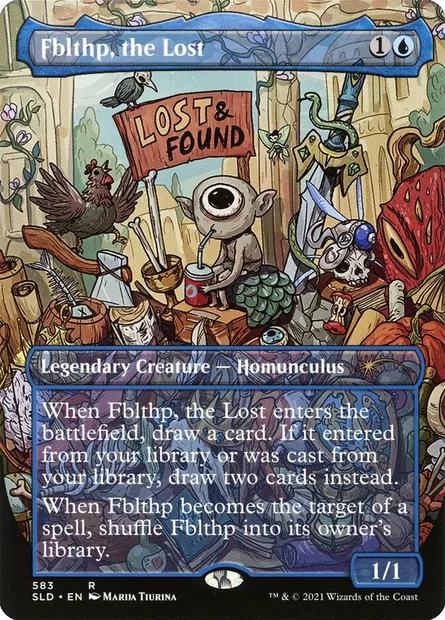 Fblthp, the Lost, Magic card SLD 583 — Secret Lair Drop set