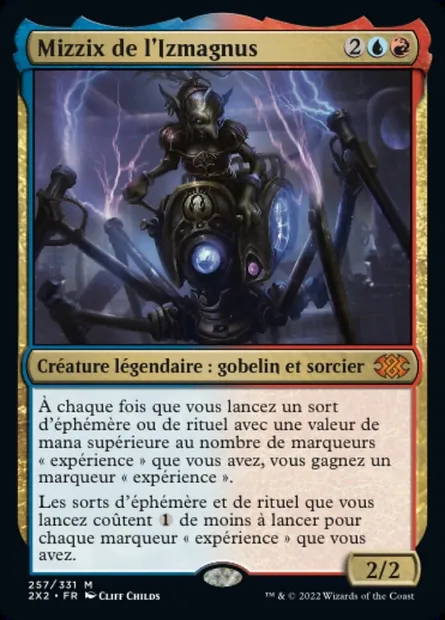 Mizzix de l'Izmagnus, carte Magic 2X2 257 — extension Double Masters 2022
