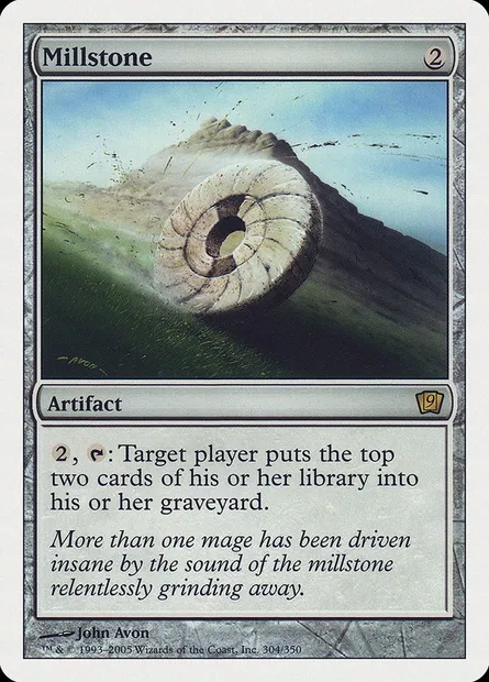 Meule, carte Magic 9ED 304 — extension Neuvième Edition
