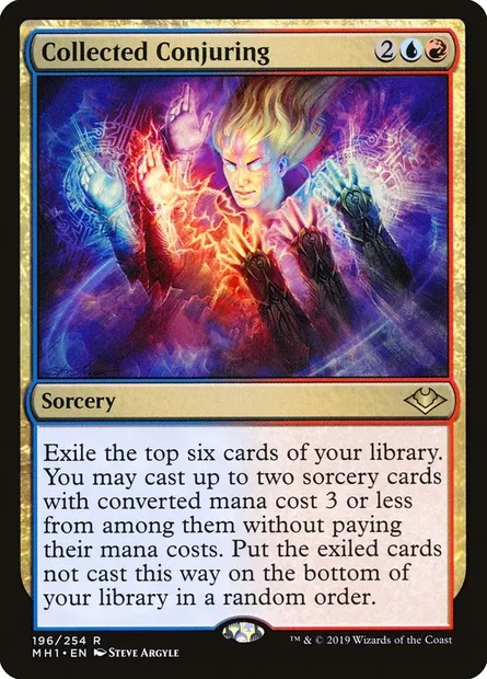 Collected Conjuring, Magic card MH1 196 — Modern Horizons set