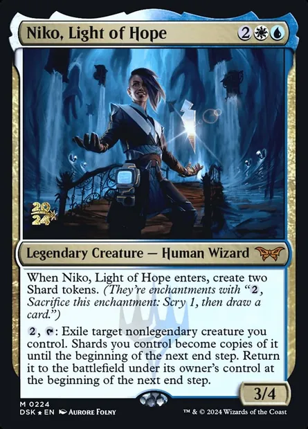 Niko, Light of Hope, Magic card PDSK 224s — Duskmourn: House of Horror Promos set