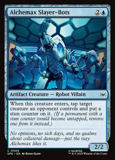 Alchemax Slayer-Bots, Magic card SPE 5 — Marvel's Spider-Man Eternal set