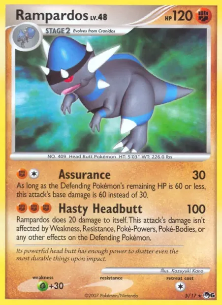 Charkos, carte Pokémon P6 5 — extension POP Series 6