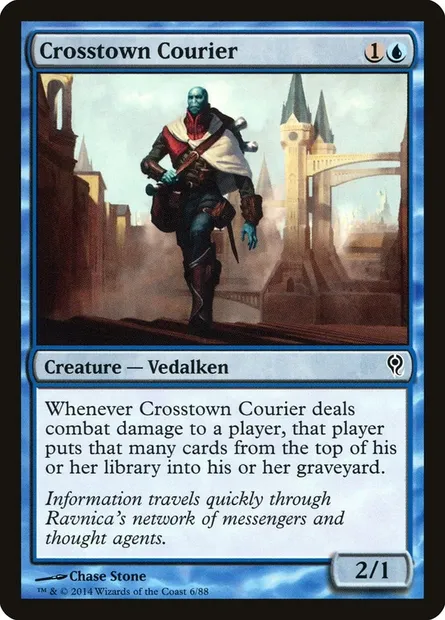 Crosstown Courier, Magic card DDM 6 — Duel Decks: Jace vs. Vraska set