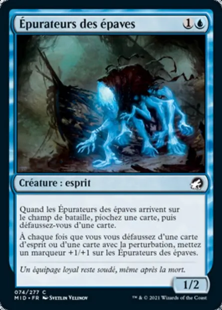 Épurateurs des épaves, carte Magic MID 74 — extension Innistrad : chasse de minuit