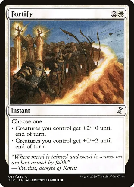 Fortify, Magic card TSR 18 — Time Spiral Remastered set