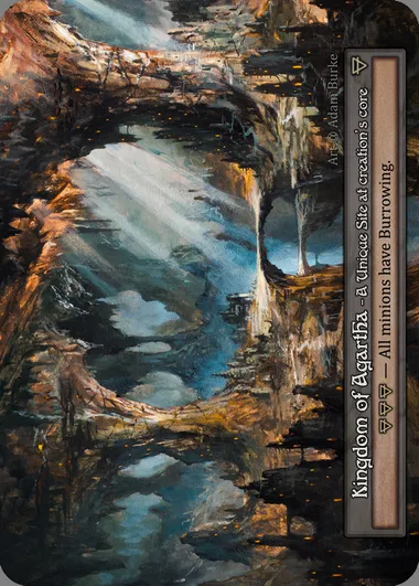 Kingdom of Agartha, carte Sorcery ALP 369 — extension Alpha