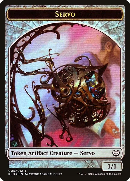 Servo // Thopter, Magic card L16 5 — League Tokens 2016 set