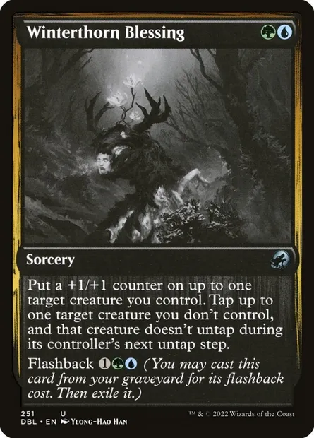 Winterthorn Blessing, Magic card DBL 251 — Innistrad: Double Feature set