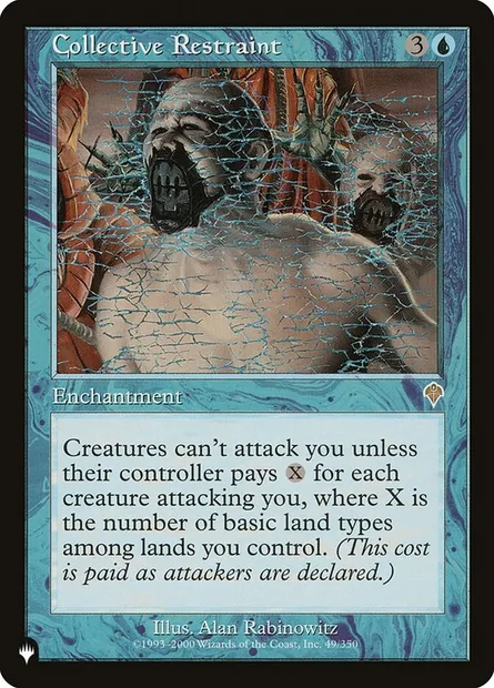 Collective Restraint, Magic card PLST INV-49 — The List set