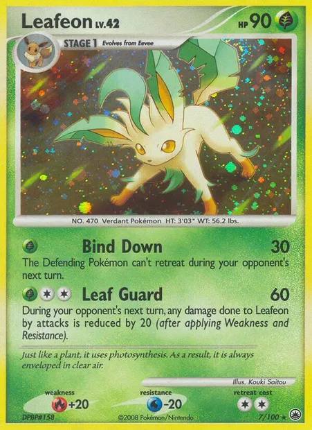 Phyllali, carte Pokémon MD 7 — extension Aube Majestueuse