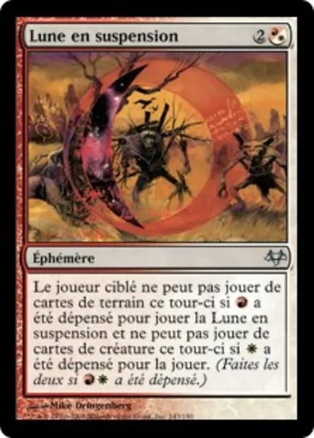 Lune en suspension, carte Magic EVE 143 — extension Coucheciel
