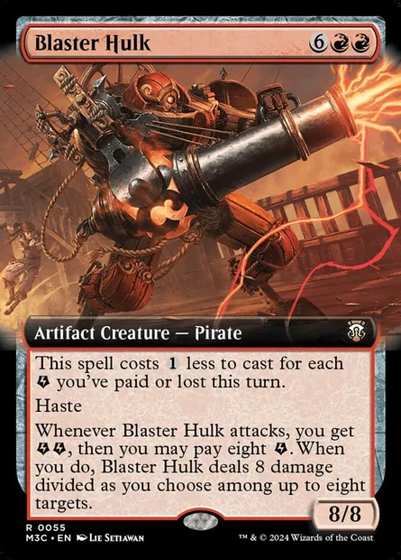 Blaster Hulk, Magic card M3C 55 — Modern Horizons 3 Commander set