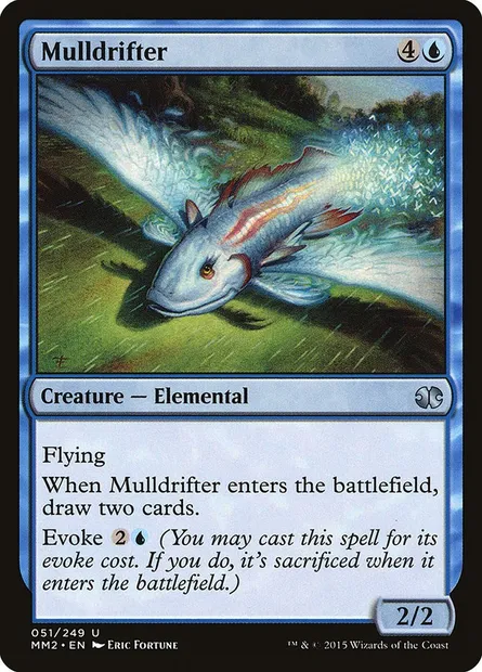 Mulldrifter, Magic card MM2 51 — Modern Masters 2015 set